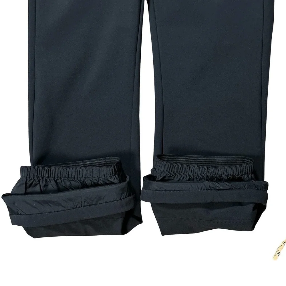 The North Face Apex STH Black Ski Pants Women L Regular Stretch Fleece Softshell